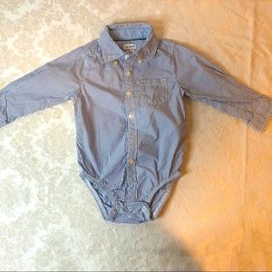 Carter’s Long Sleeves onesie, size 12 mos